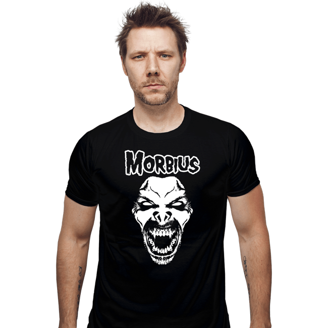 Daily_Deal_Shirts Fitted Shirts, Mens / Small / Black Morbius!