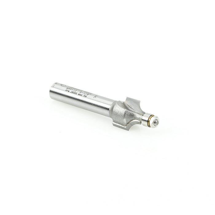 MR0112 Amana Tool 1/8" Round Over Bit with 3/16" Bearing, 5 Pack