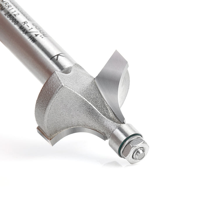MRR112 Amana Tool 1/4" Round Over Bit with 3/16" Bearing, 5 Pack