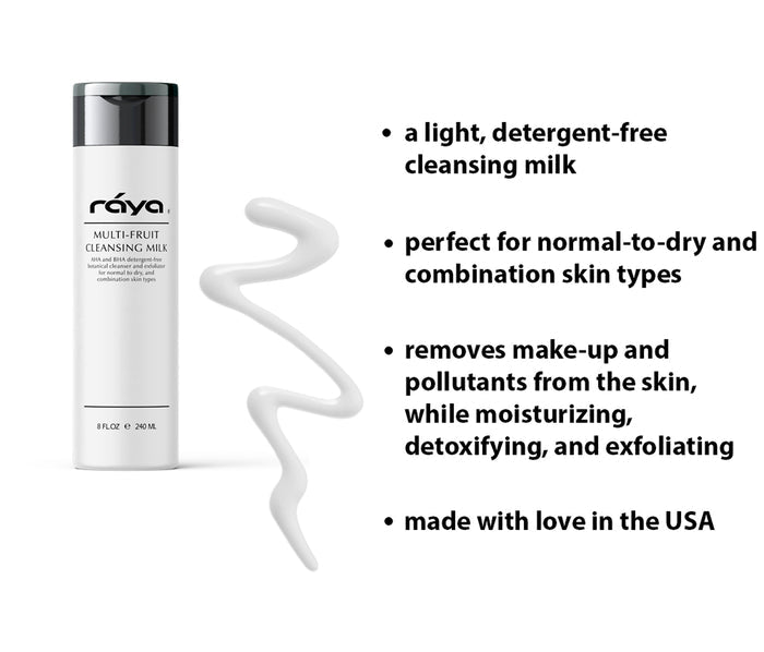 MULTI-FRUIT CLEANSING MILK (G-154) RAYA SPA - rayaspa