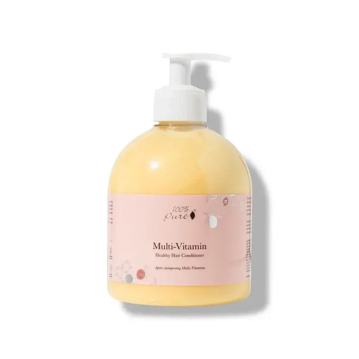 Yellow bottle with pink label on a white background