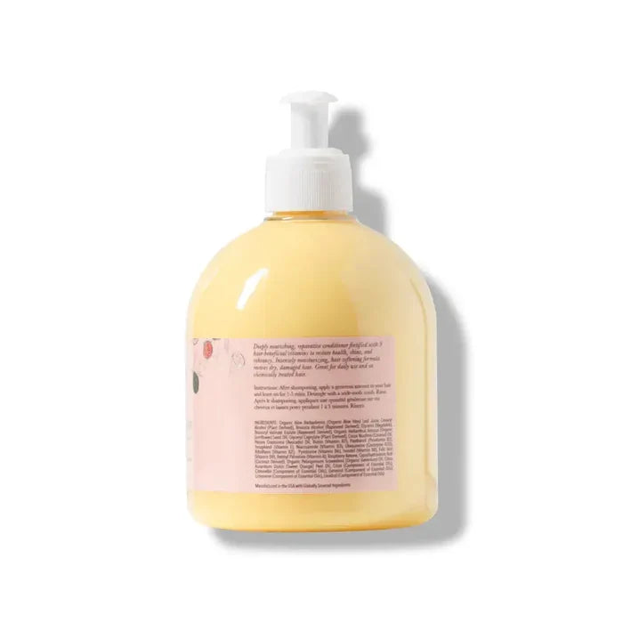 Yellow bottle with a pump on a white background