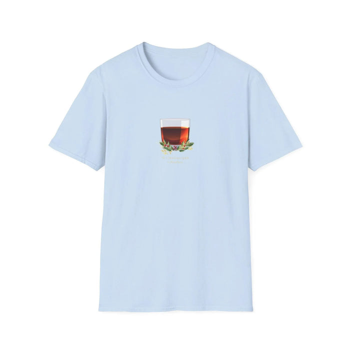 My Christmas Spirit is Bourbon 🥃🎄 - Unisex Softstyle T-shirt - Whippie's