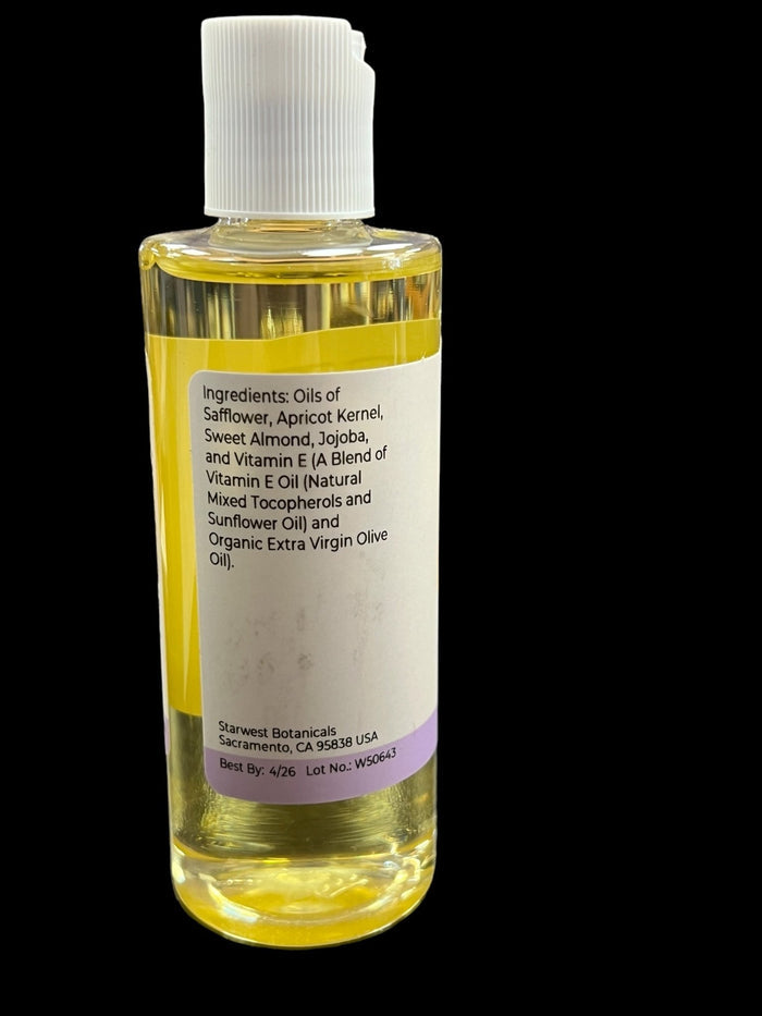 Natural Massage Oil - 4 fl. oz. - Aromatherapy - Raven's Cauldron