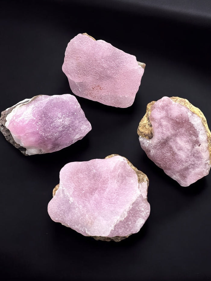 Natural Pink Aragonite on Matrix