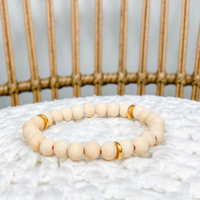 Natural Press Pause Bracelet