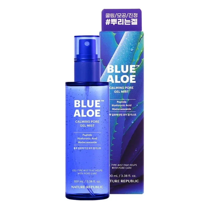 [Nature Republic] Blue Aloe Calming Pore Gel Mist 100ml