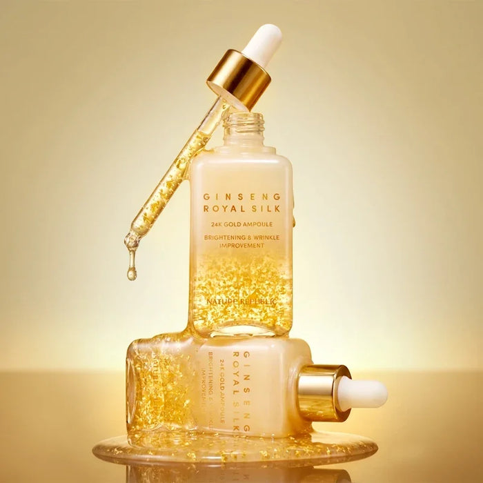 [Nature Republic] Ginseng Royal Silk 24K Gold Ampoule 100ml