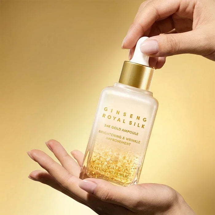 [Nature Republic] Ginseng Royal Silk 24K Gold Ampoule 100ml