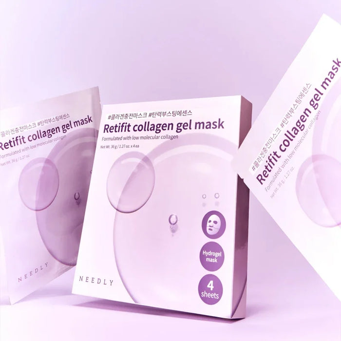 [NEEDLY] Retifit Collagen Gel Mask 36g*4EA
