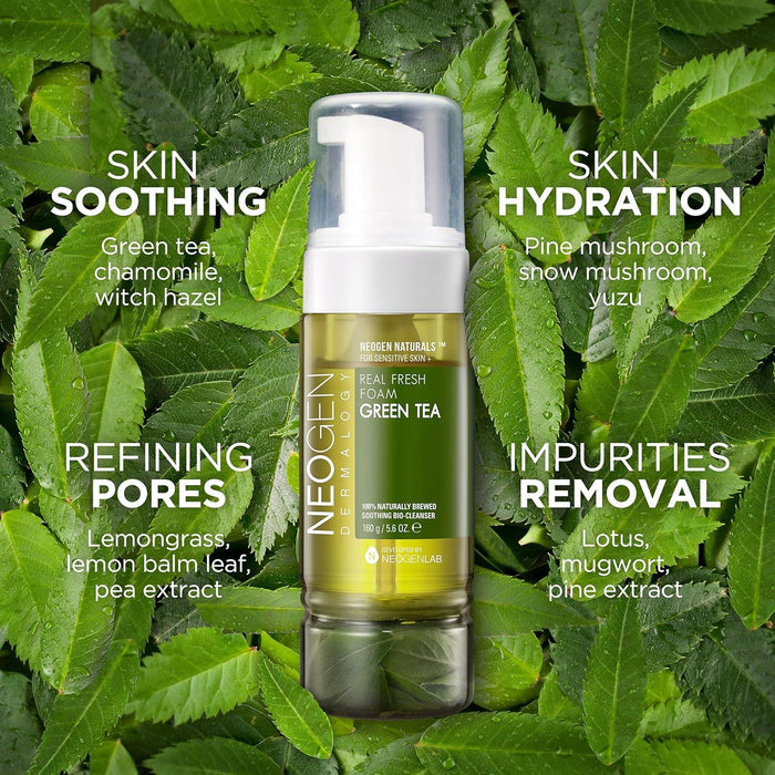[NEOGEN] Real Fresh Foam Green Tea 160ml - Ballagrio