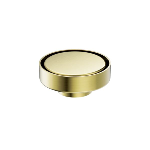 Nero 100mm Round Tile Insert Floor Waste 50mm Outlet Brushed Gold NRFW003BG Shower Grate Nero