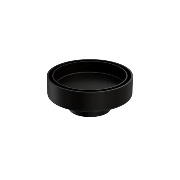 Nero 100mm Round Tile Insert Floor Waste 50mm Outlet Matte Black NRFW003MB Shower Grate Nero