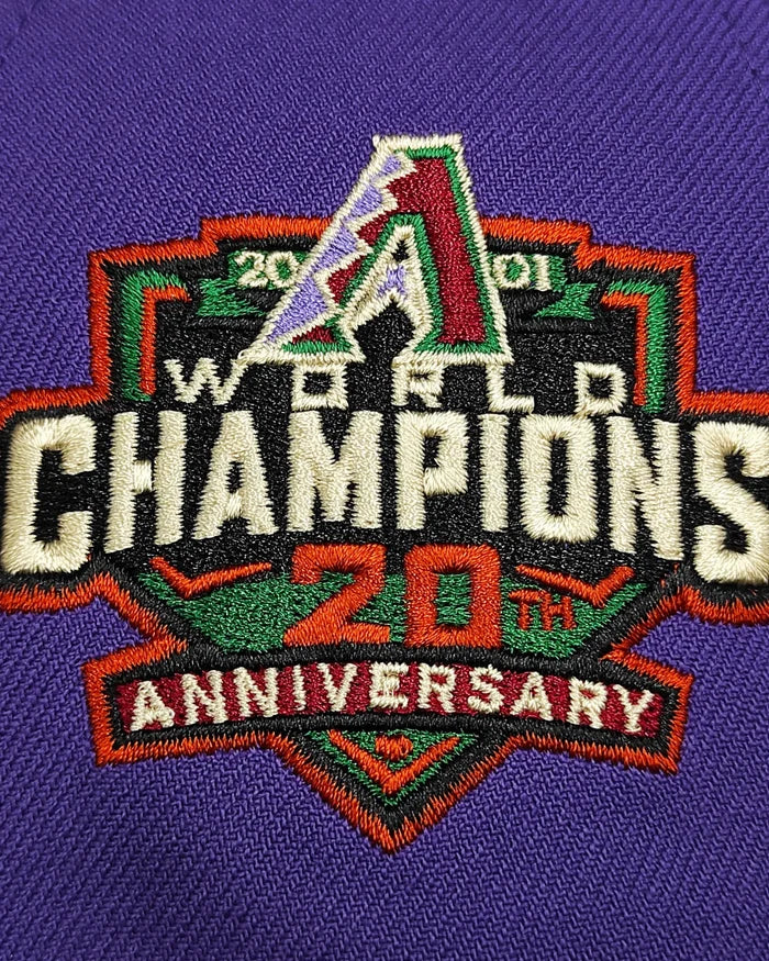 New Era 59 Fifty Arizona Diamondbacks 20 th aniversario - purple black