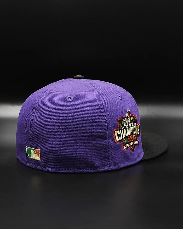 New Era 59 Fifty Arizona Diamondbacks 20 th aniversario - purple black