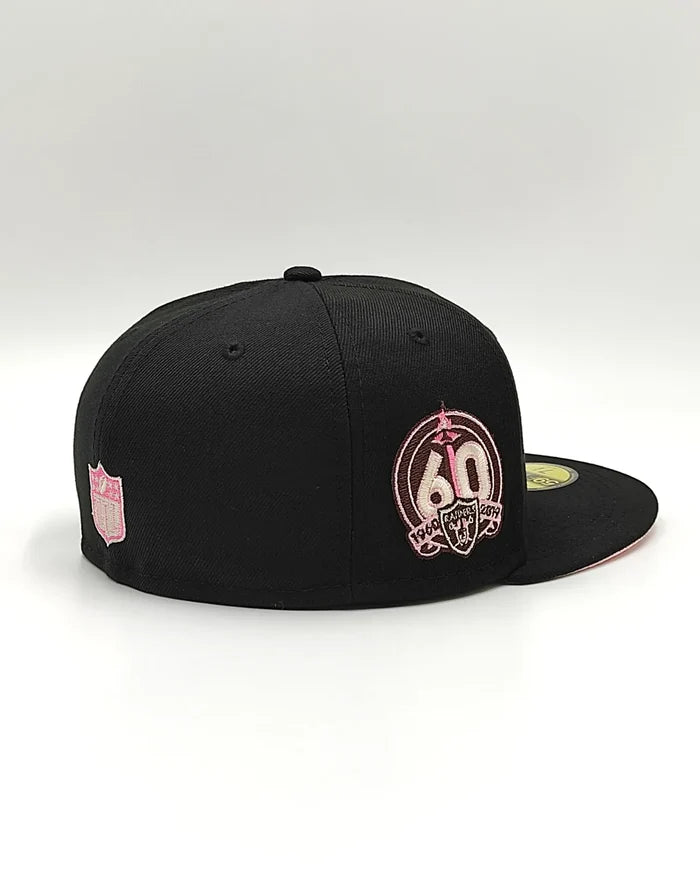 New Era 59fifty cookies & cream raiders hat - black