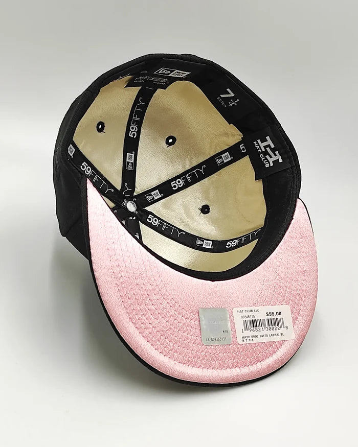 New Era 59fifty cookies & cream raiders hat - black