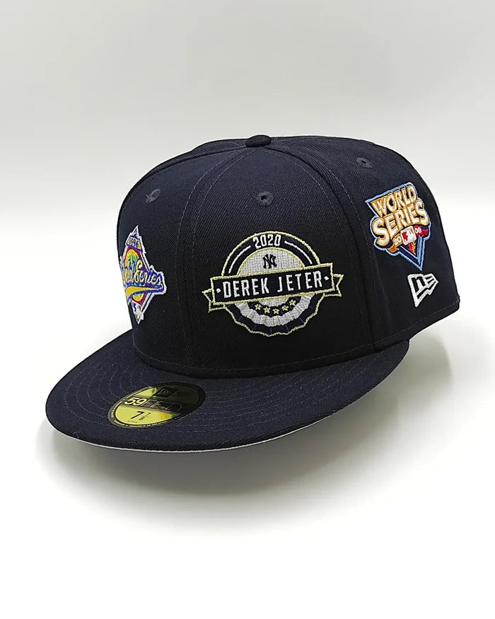 New Era 59Fifty MLB New York Yankees Derek Jeter 2021 Hall Of Fame World Series Fitted Hat