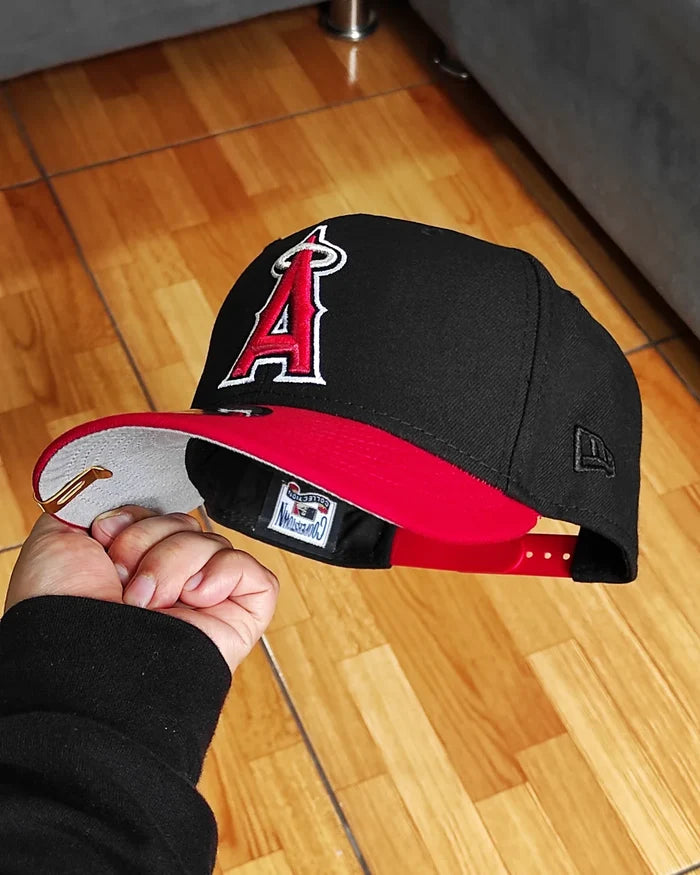 New Era Anaheim Angels 50th aniversario black Red 9 FIFTY Snapback