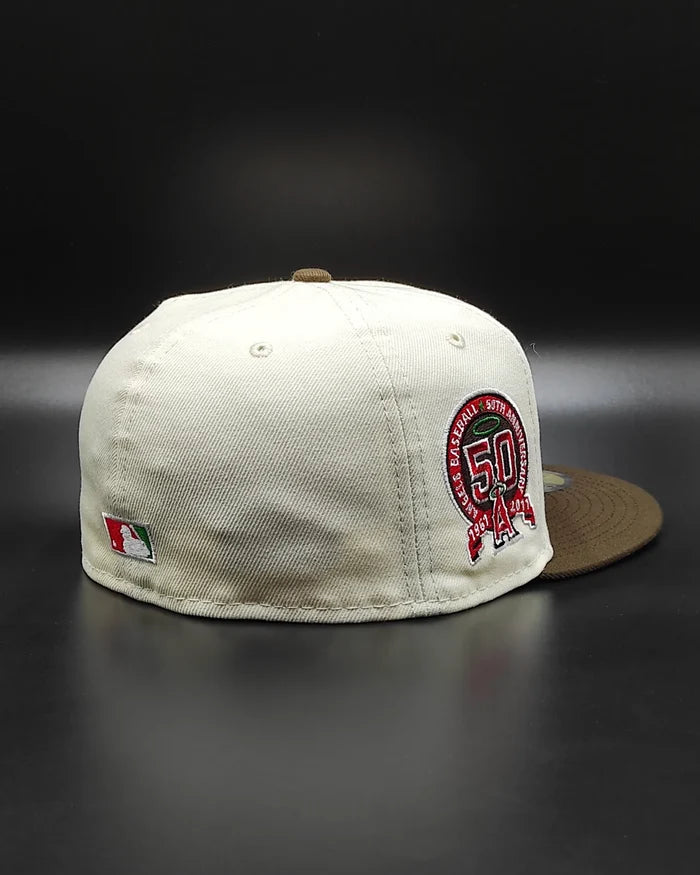 New Era Anaheim Angels 59 FIFTY 50 Th aniversary tow tone