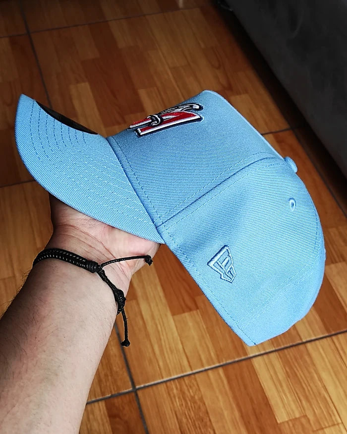 New Era Anaheim Angels Cooperstown Sky Blue 40th Anniversary  9Forty A-Frame Snapback