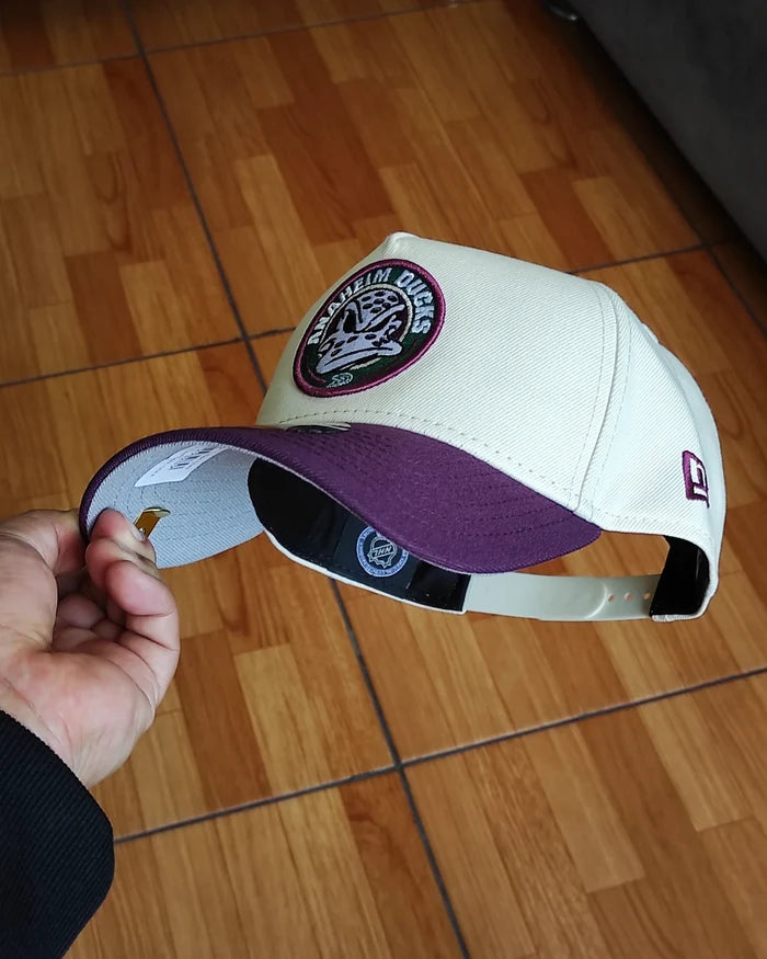 New Era Anaheim Ducks Chrome Two Tone Edition 9Forty A Frame snapback