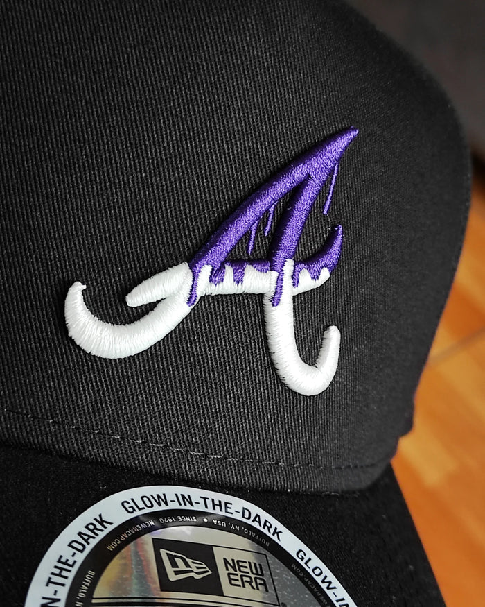 New Era Atlanta Braves 'Drip' 9FORTY A-Frame Snapback