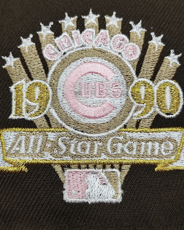 New Era Chicago Cubs all star game 1990 chocolate candy edition 59fifty fitted hat