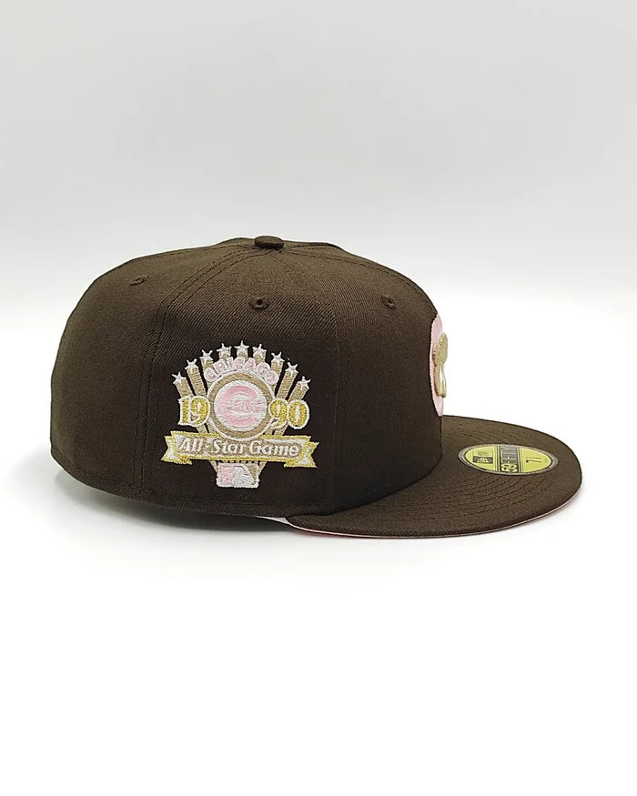 New Era Chicago Cubs all star game 1990 chocolate candy edition 59fifty fitted hat