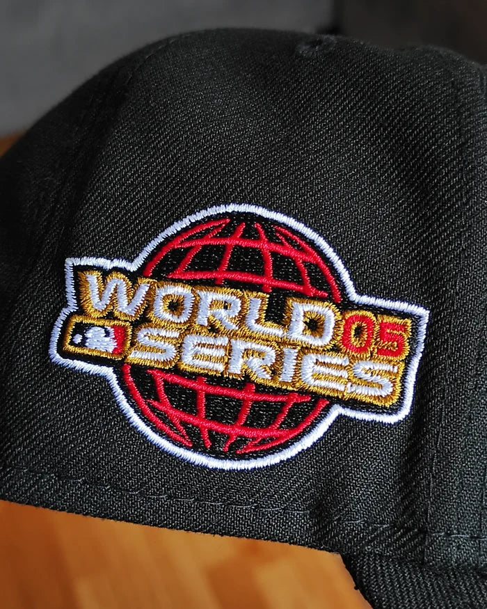 New Era Chicago White Sox world series black red 9 FIFTY Snapback