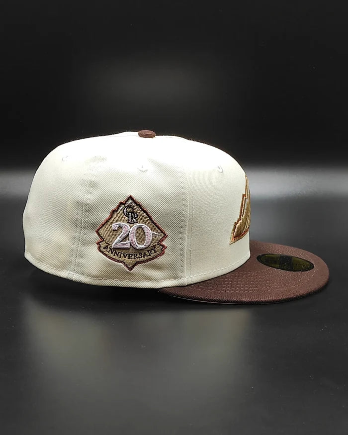 New Era Colorado Rockies 20 TH ANIVERSARIO 59 fifty 2 Tonos