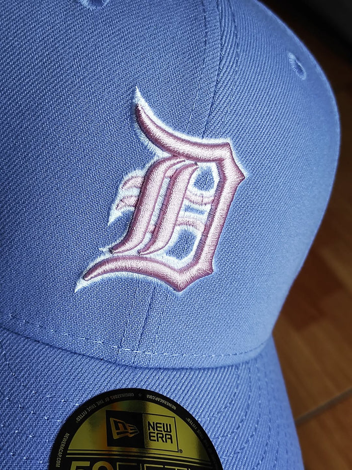 New Era Detroit Tigers MLB Pastel Purple 59FIFTY Fitted Cap