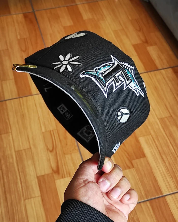 New Era Florida Marlins colección Sunlight Pop cap