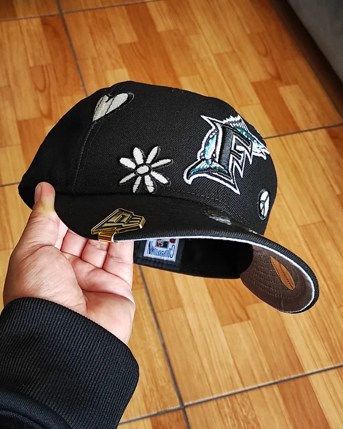 New Era Florida Marlins colección Sunlight Pop cap