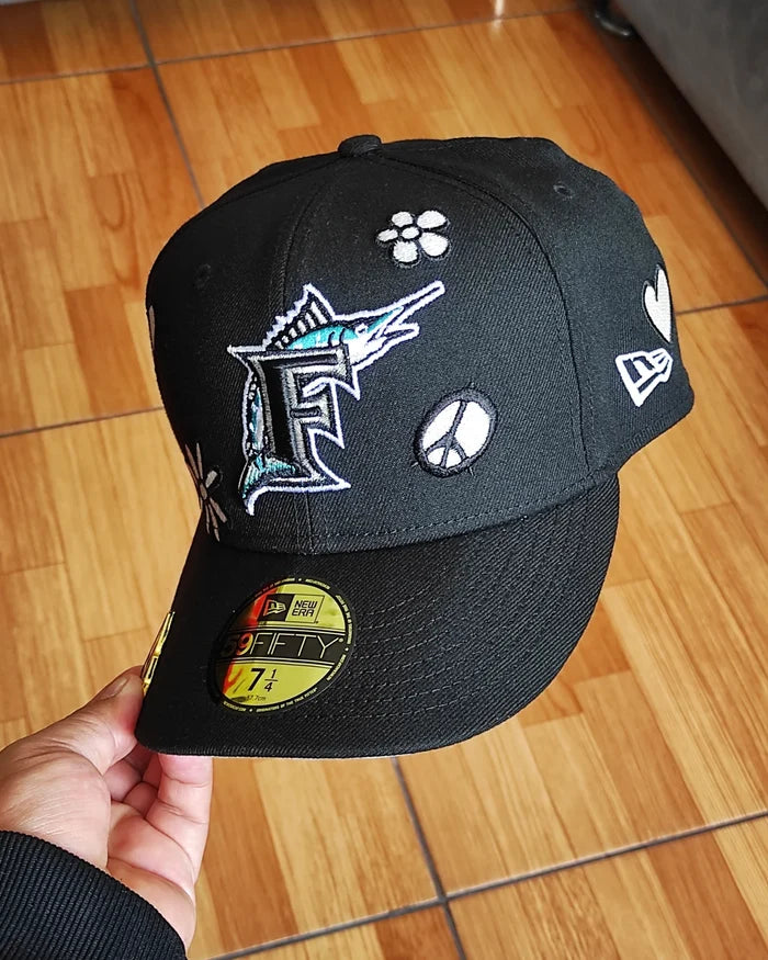 New Era Florida Marlins colección Sunlight Pop cap