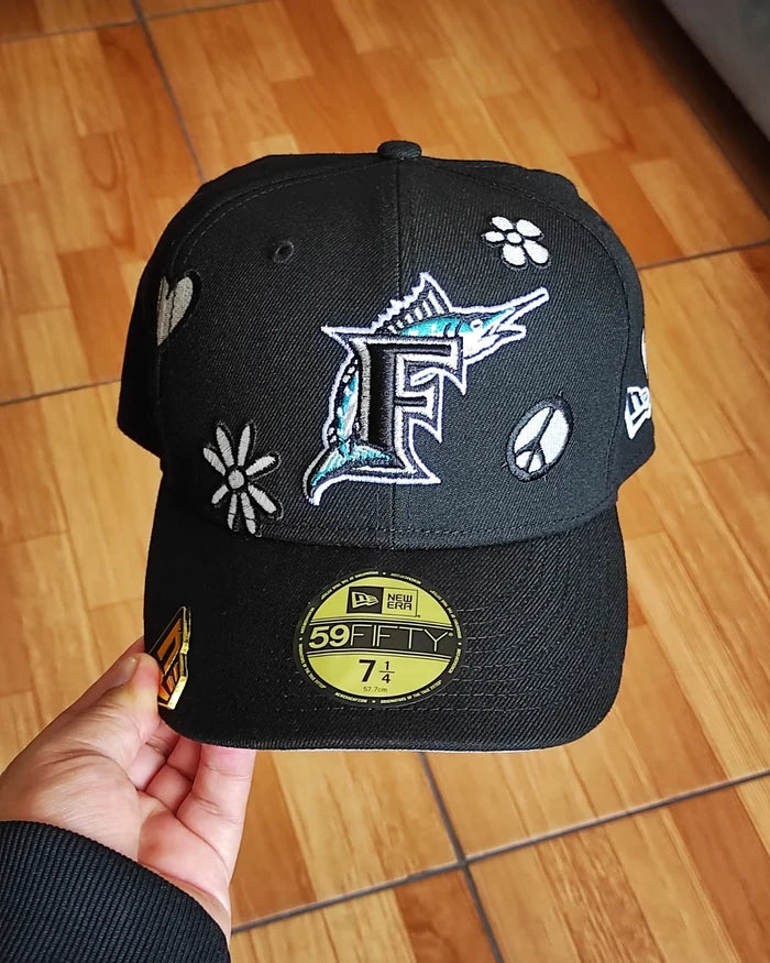 New Era Florida Marlins colección Sunlight Pop cap