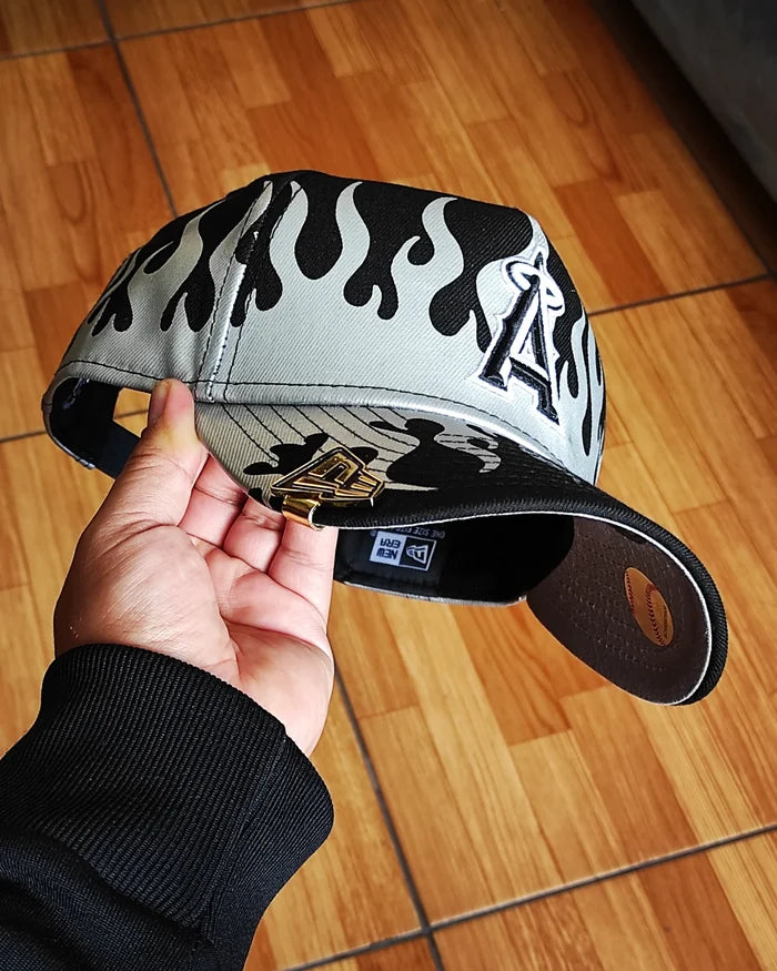 New Era Los Angeles Angels 'Flames' 9FORTY A-Frame Snapback