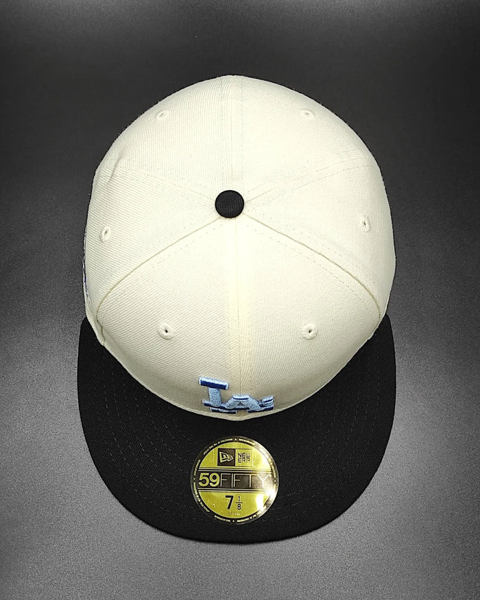 New Era Los Angeles Dodgers 50th aniversario cream dome prime edition 59 FIFTY