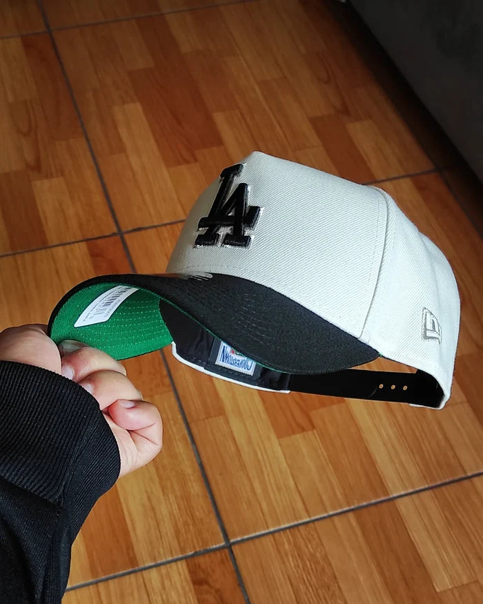 New Era Los Angeles Dodgers 60 Th aniversario Chrome black 9forty A-FRAME
