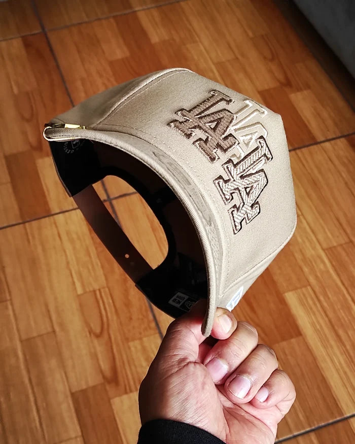 New Era Los Angeles Dodgers cord & tweed Ajustable A-FRAME snapback