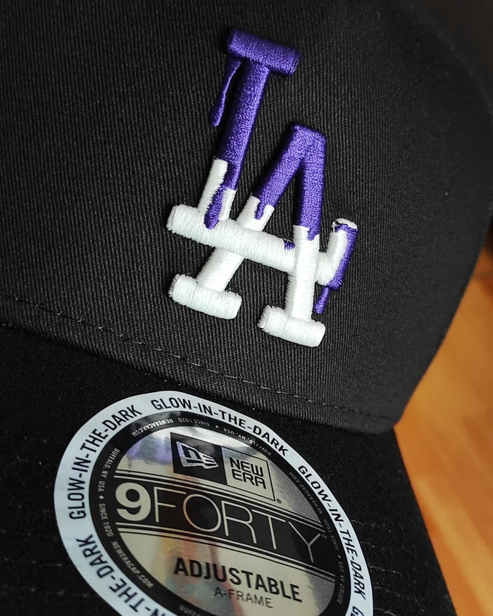 New Era Los Angeles Dodgers 'Drip' Glow 9FORTY A-Frame Snapback