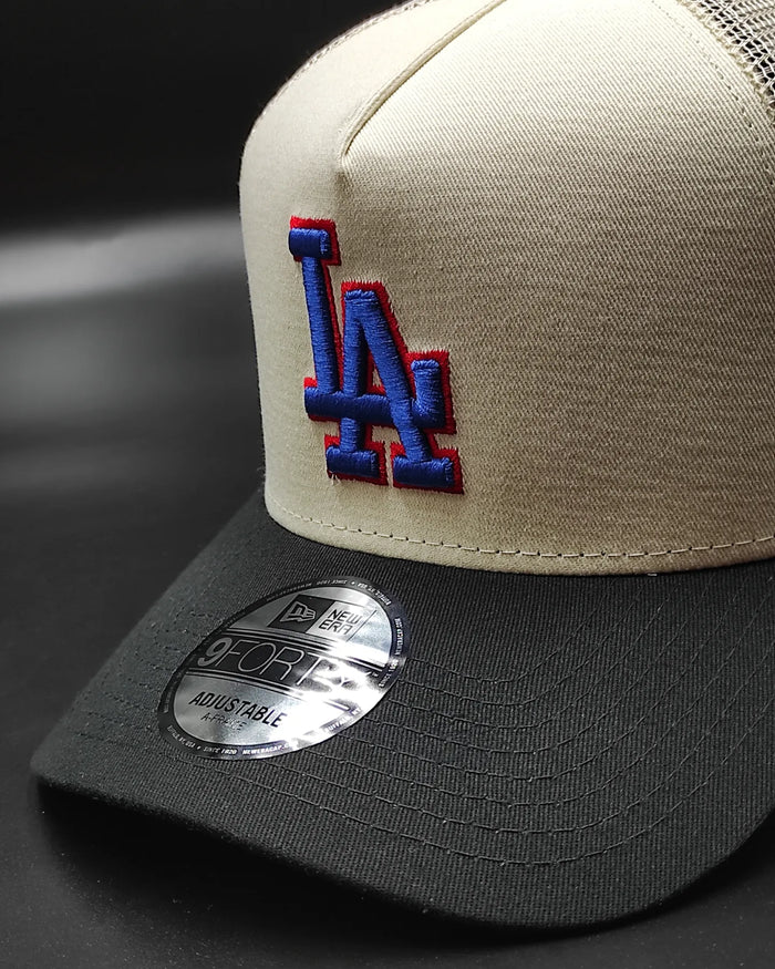 New Era Los Angeles Dodgers  Forty A-FRAME Trucker Snapback