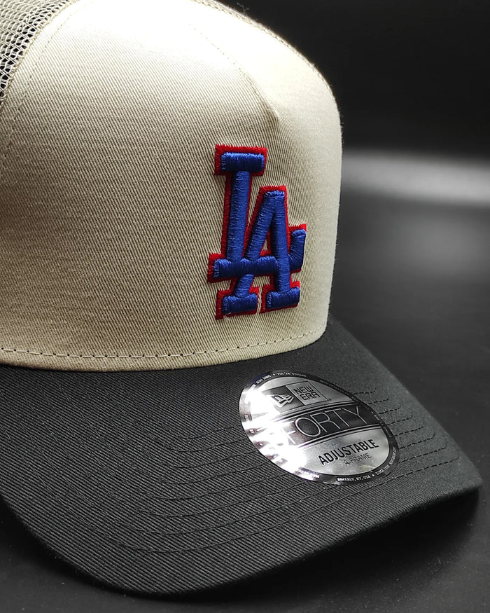 New Era Los Angeles Dodgers  Forty A-FRAME Trucker Snapback
