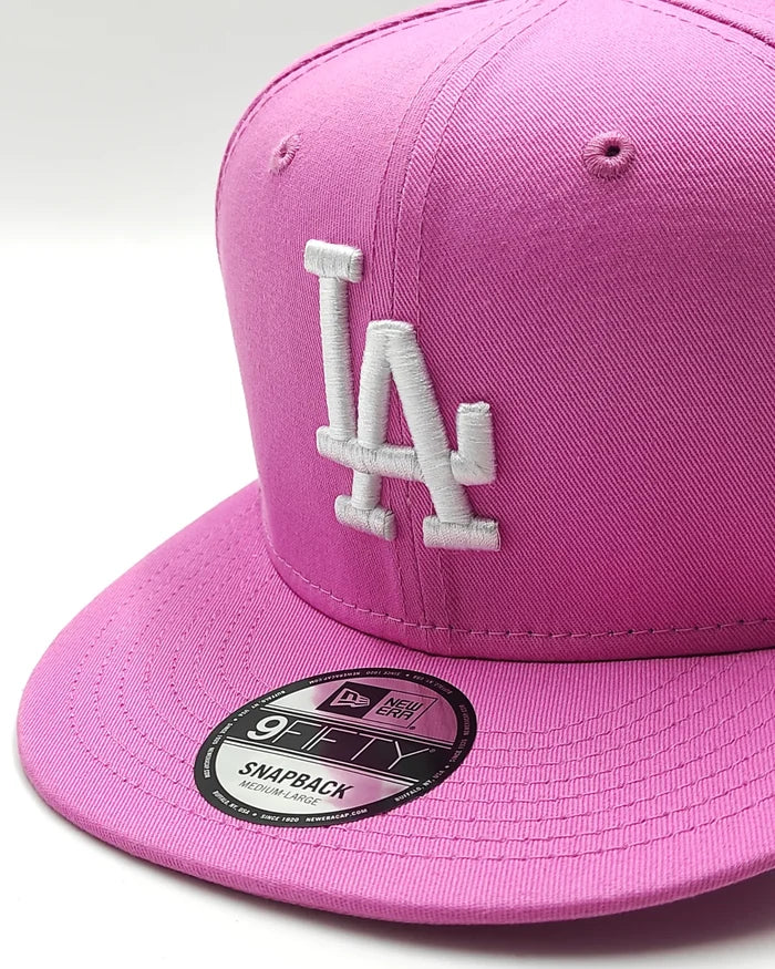 New Era Los Angeles Dodgers pink 9fifty snapback