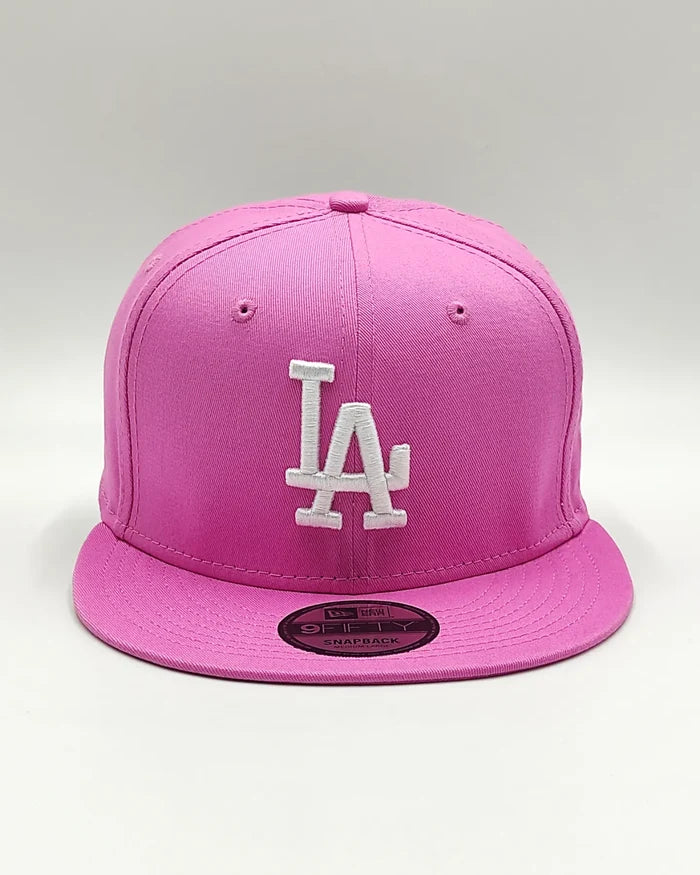 New Era Los Angeles Dodgers pink 9fifty snapback