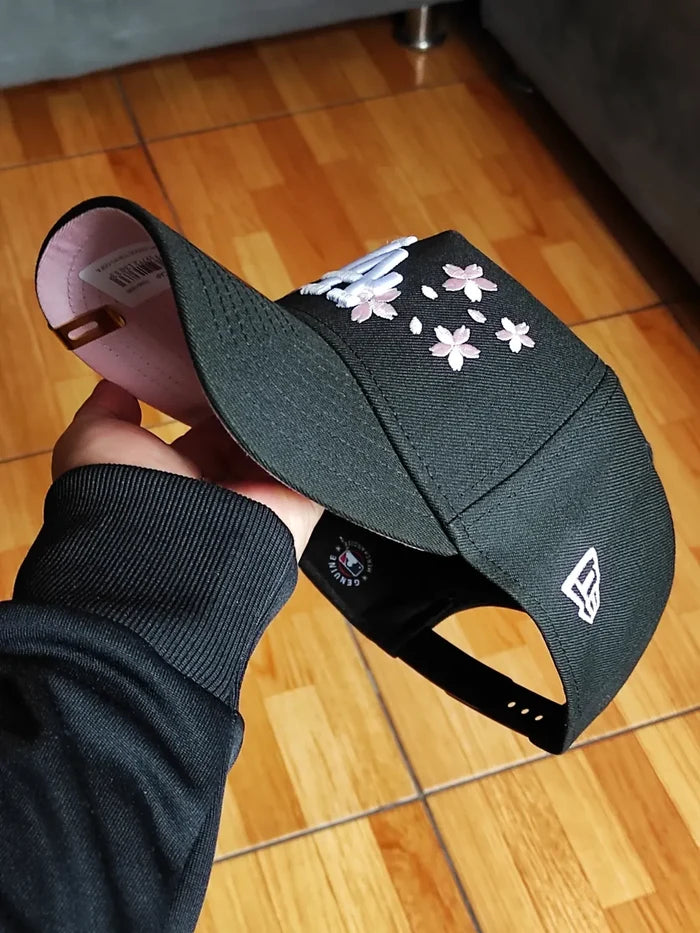 New Era Los Angeles Dodgers sakura🌸 Tokyo series 2025 BLACK 9forty a frame