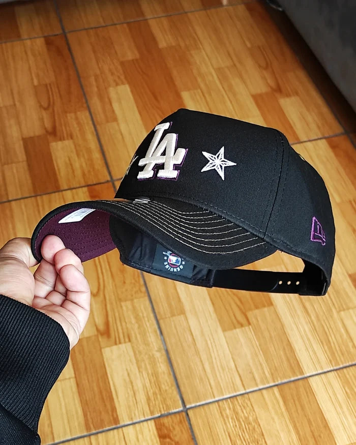 New Era Los Angeles Dodgers Star ✨ black/purple  9 FORTY A-FRAME