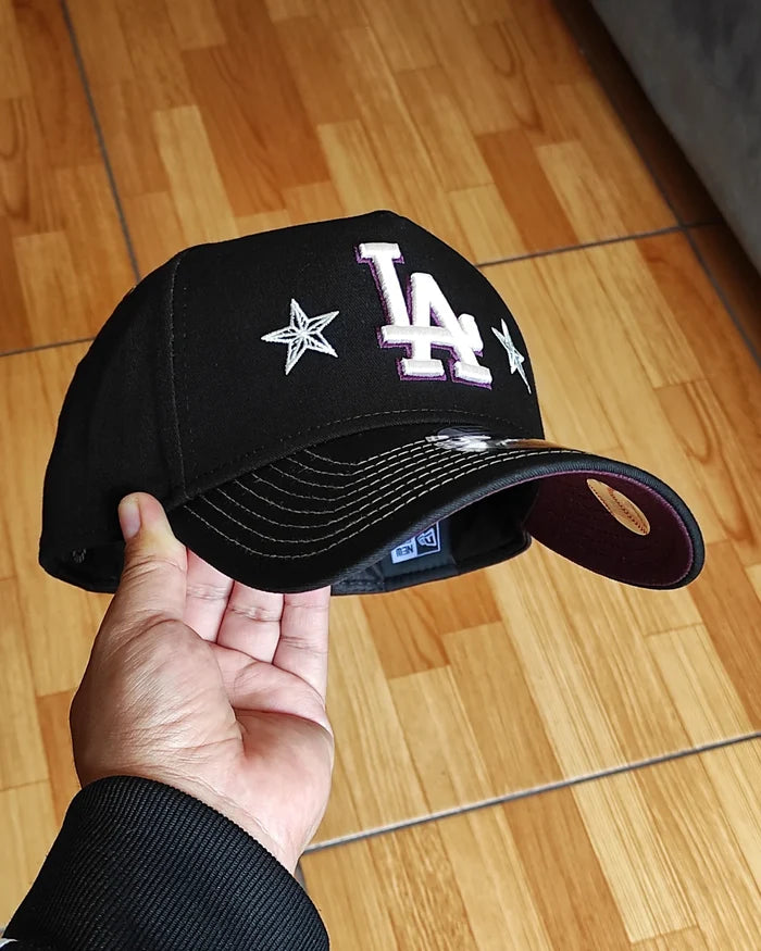 New Era Los Angeles Dodgers Star ✨ black/purple  9 FORTY A-FRAME