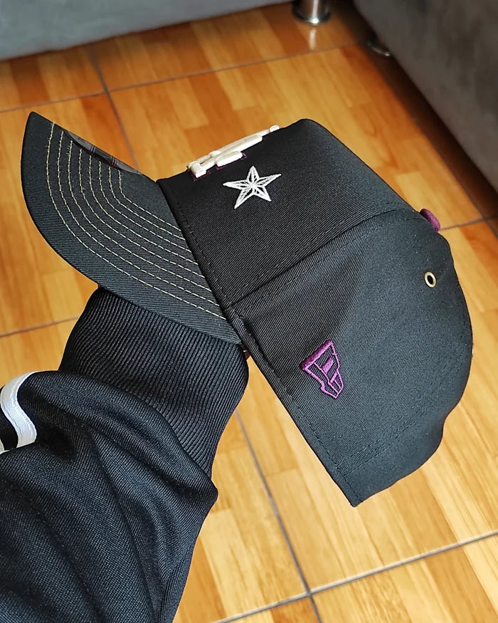 New Era Los Angeles Dodgers Star ✨ black/purple  9 FORTY A-FRAME