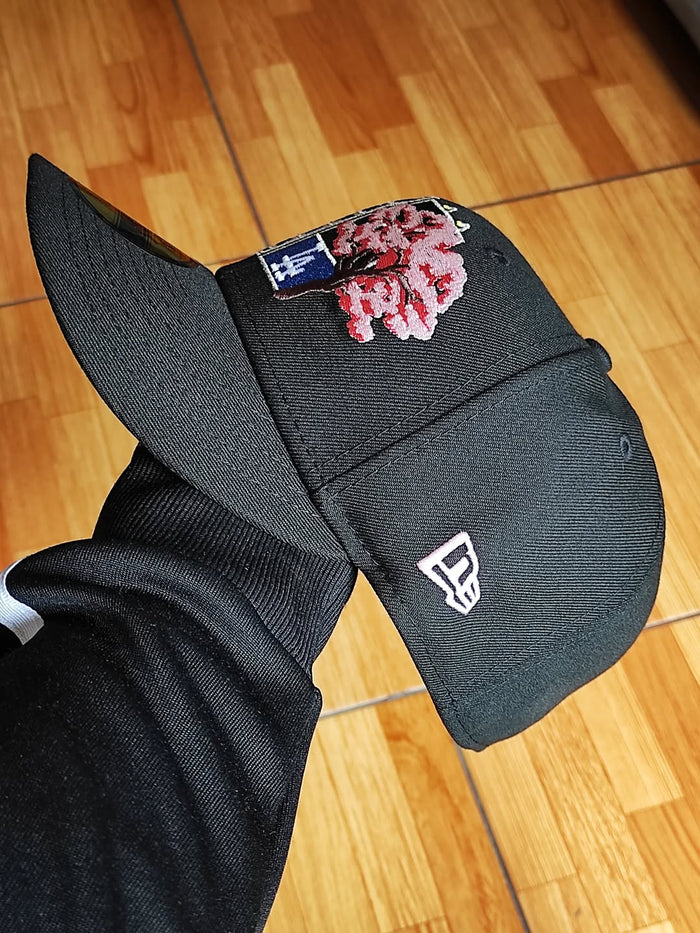 New Era Los Angeles Dodgers Tokyo🇯🇵 Series Black Pink Prime Edition 59Fifty Fitted Hat